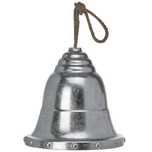 Campana de Metal Plata 32Cm