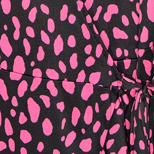 Vestido Estampado, Envolvente para Mujer Philosophy Jr Collec