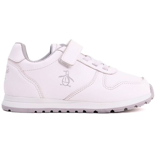 Tenis Original Penguin con Velcro 15-18 Blanco