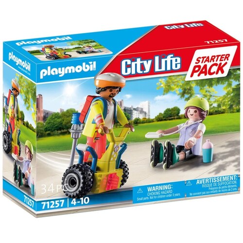 Starter Pack Rettung Mit Segway Playmobil