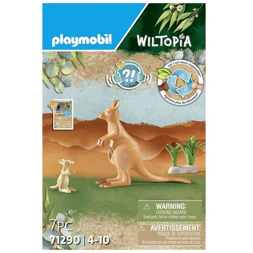 Wiltopia Canguro con Bebe Playmobil
