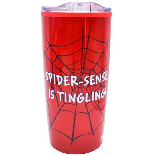 Termo 450 Ml Doble Pared Spiderman  Fun Kids