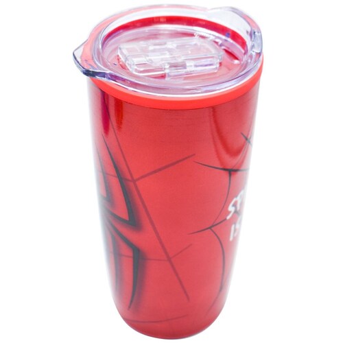 Termo 450 Ml Doble Pared Spiderman  Fun Kids