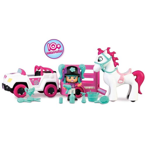 Pinypon Lets Go Coche Y Caballo Famosa