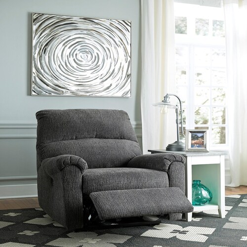 Reclinable Etron  Gris Ashley Furniture