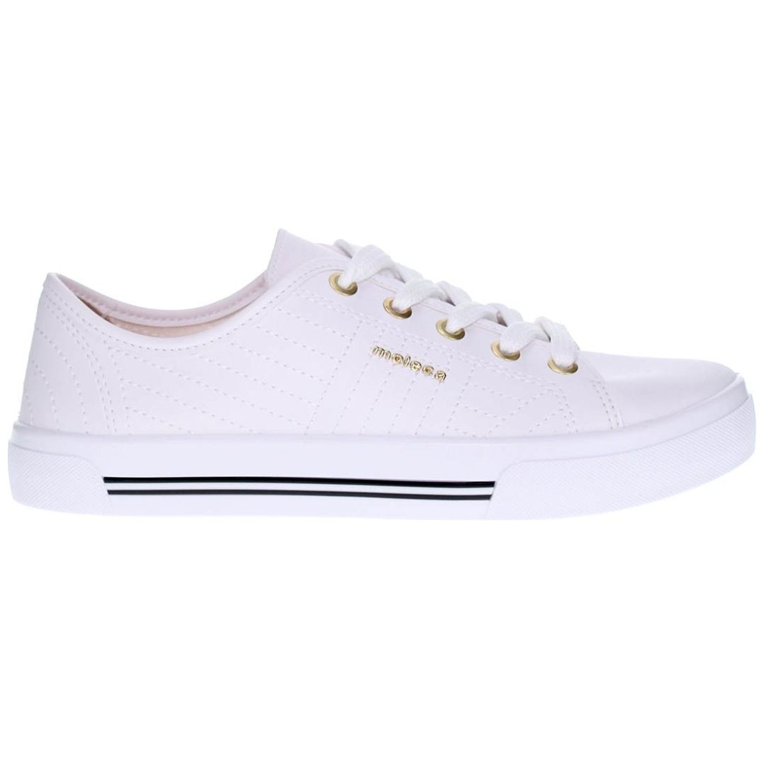 Tenis plataforma sales moleca branco