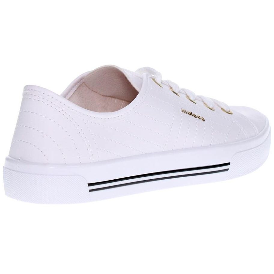 Tenis plataforma sales moleca branco