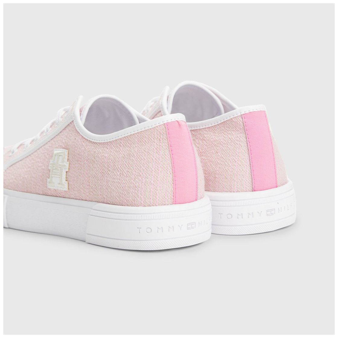 Tenis rosa tommy online hilfiger