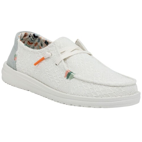 Zapato con Agujeta Y Borde Blanco Hey Dude