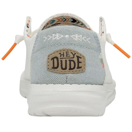 Zapato con Agujeta Y Borde Blanco Hey Dude