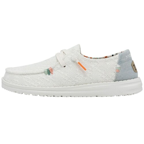 Zapato con Agujeta Y Borde Blanco Hey Dude