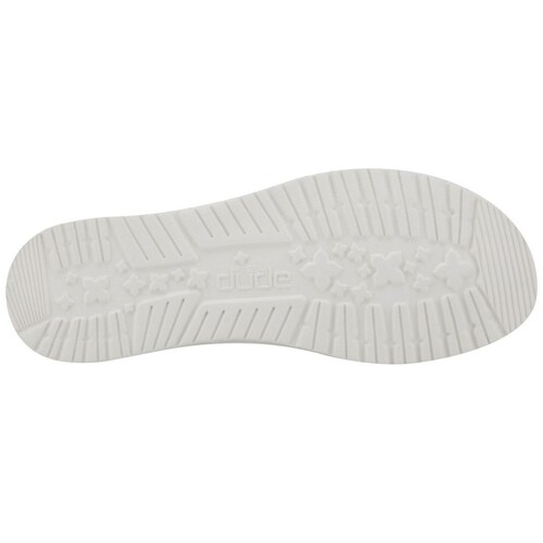 Zapato Liso Ajustable con Borde Beige Hey Dude