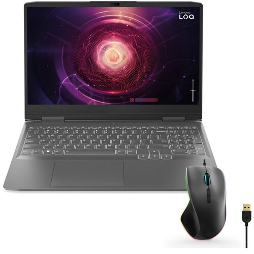 Laptop Lenovo Gaming Loq 16Aph8 R7 16G 1T 11S Nvidia Geforce Rtx 4060+ Mouse