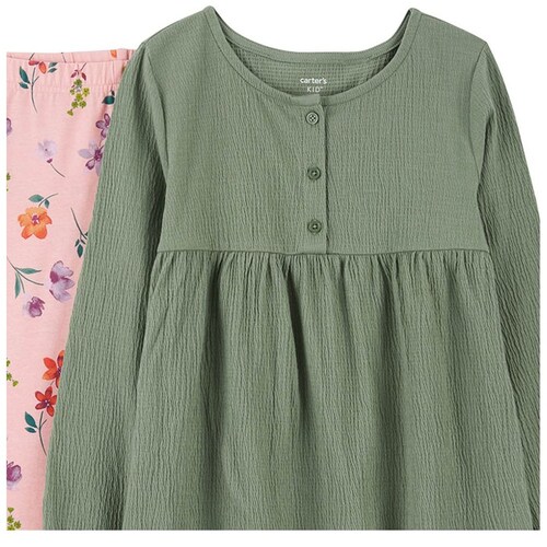 Set de 2 Piezas Carters con Pantalón para Niña