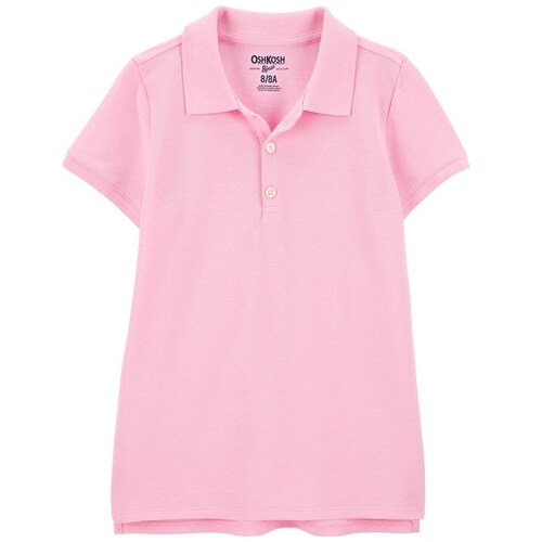 Playera Polo Oshkosh Manga Corta para Niña