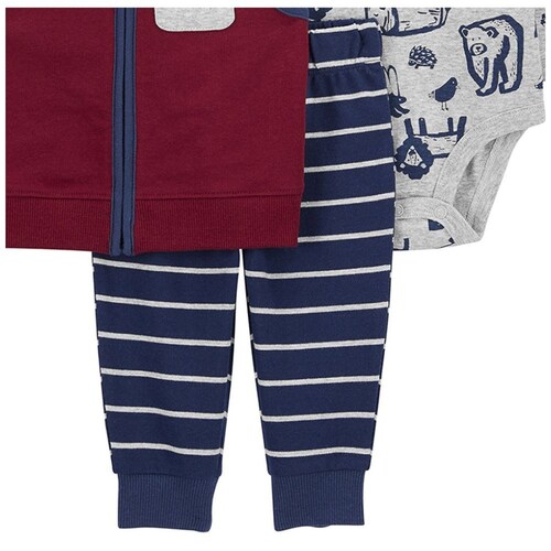 Set de 3 Piezas Carters con Chaleco para Niño