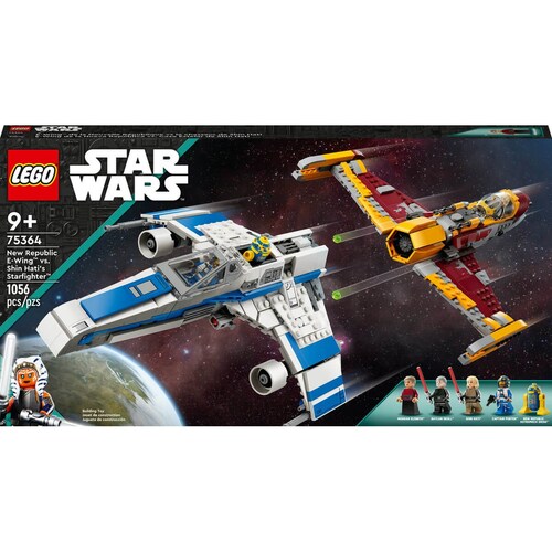 E-Wing de la Nueva República Vs. Caza Estelar de Shin Hati Lego Star Wars