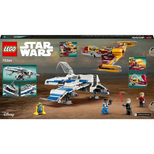 E-Wing de la Nueva República Vs. Caza Estelar de Shin Hati Lego Star Wars