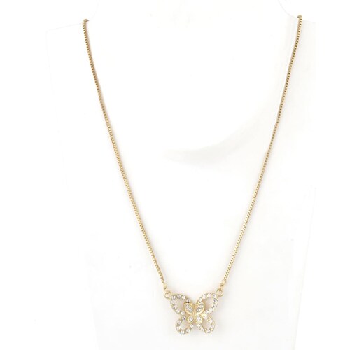 Collar con Dije Mariposa