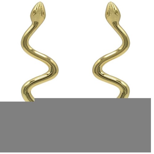 Aretes Forma de Serpiente