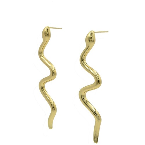 Aretes Forma de Serpiente
