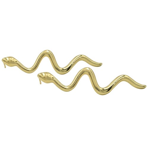 Aretes Forma de Serpiente