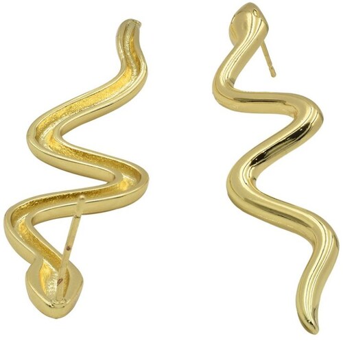 Aretes Forma de Serpiente