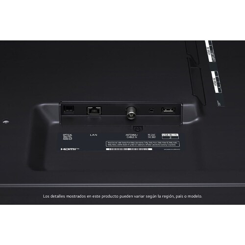 Pantalla LG QNED 75'' QNED80 4K SMART TV con ThinQ AI
