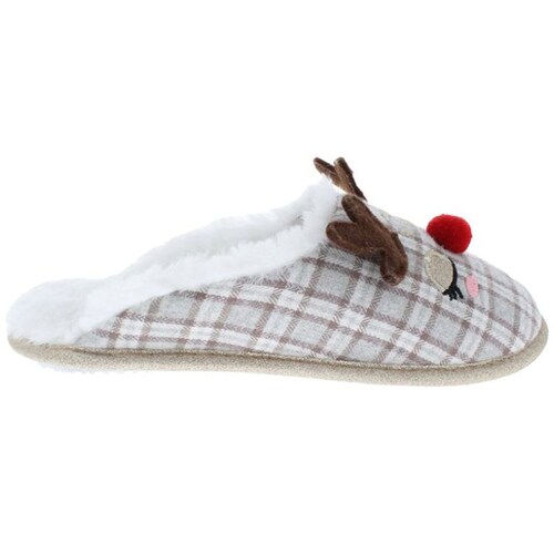 Pantufla Navidad Reno Comfort Fit
