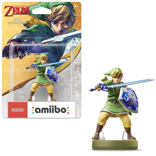 Amiibo Link Skyward Sword Zelda Series