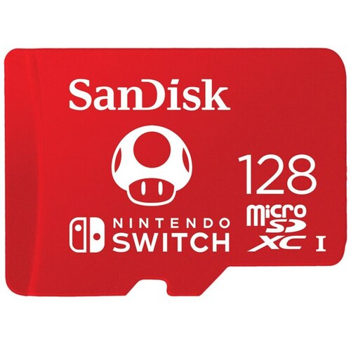 Memoria Nintendo Switch Micro Sd Sandisk 128 Gb