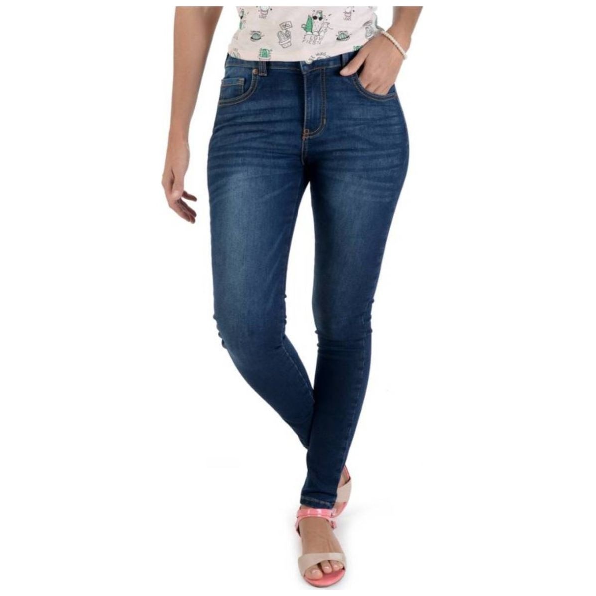 Pantalon corte online skinny