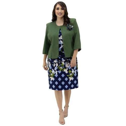 Vestido con Saco Liso la Difference