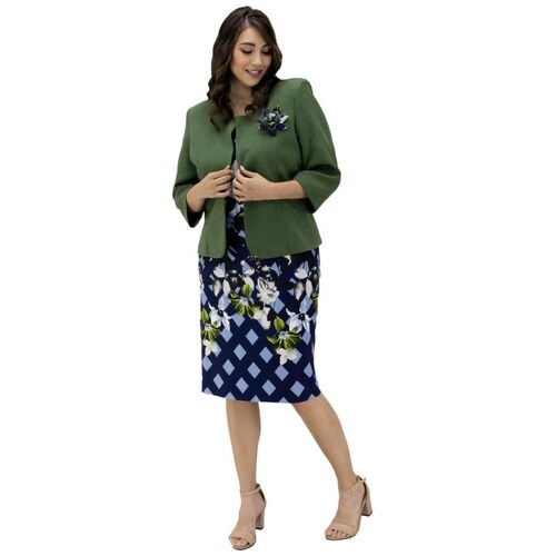 Vestido con Saco Liso la Difference