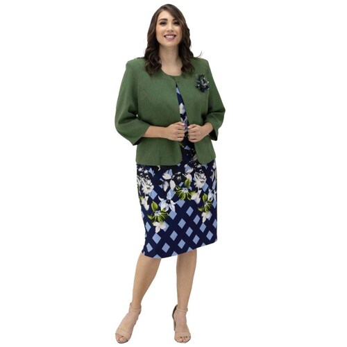 Vestido con Saco Liso la Difference