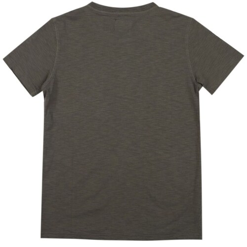 Playera Jeanious Manga Corta Cuello Henley para Niño