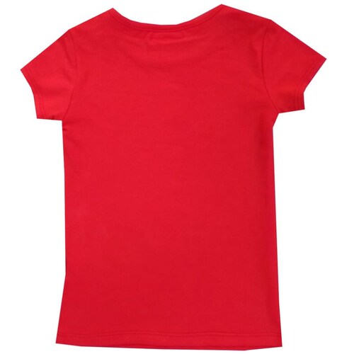 Playera para Niña Manga Corta con Estampado Lady Bug