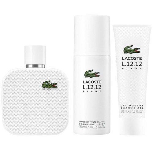 Set Fragancia para Hombre Lacoste Blanc Edt 100 Ml