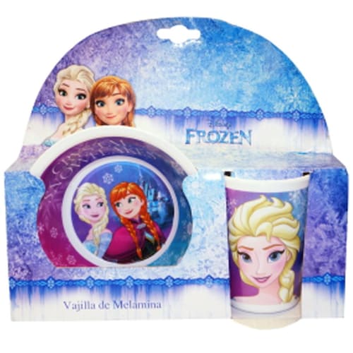 Juego de 3 Piezas Frozen (Plato, Tazón Y Vaso) Fun Kids
