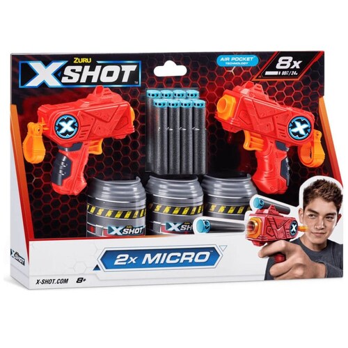 Lanzador de Dardos X-Shot-Excel- Double Micro Zuru