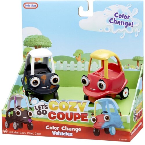 Lets Go Cozy Coupe 2Pz Vehículos Que Cambian de Color
