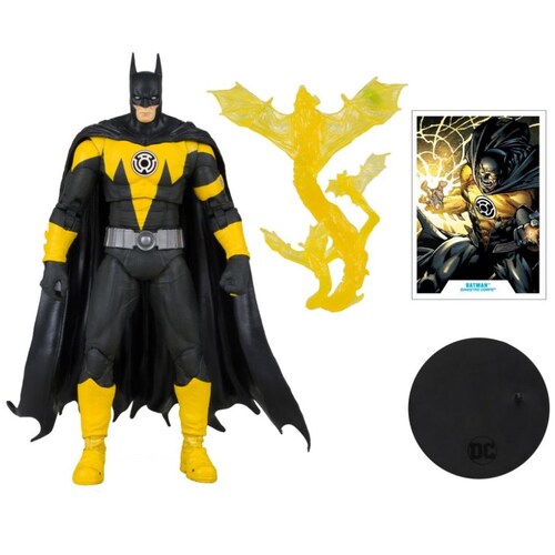 Mcfarlane Batman Sinestro Corps Figura 17 Cm Gold Label
