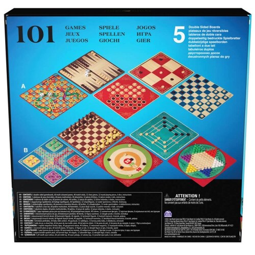 Juegos de Mesa Set de 101 Juegos