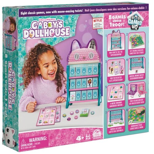 Gabby Dollhouse Cuartel de Juegos