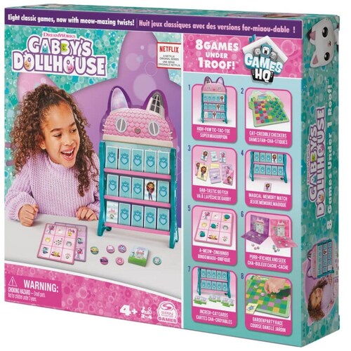 Gabby Dollhouse Cuartel de Juegos