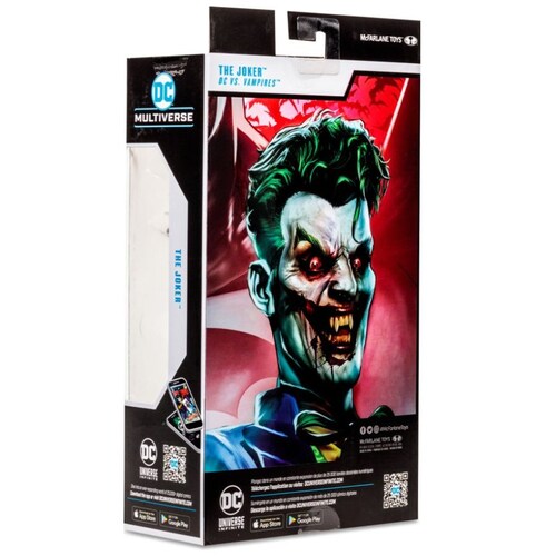 Mc Farlane Jocker Vampiro Dc Vs Vampiros Comic Gold Label