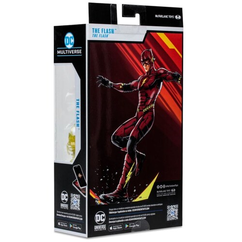 Mcfarlane Flash Traje Batman Figura 17 Cm Película Flash