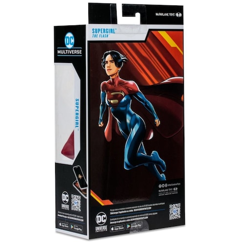 Mcfarlane Supergirl Flash Película Figura 17 Cm