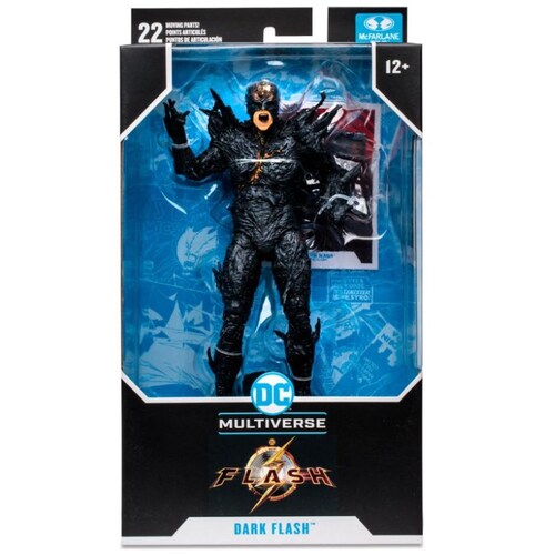 Mcfarlane Flash Negro Darck Figura de 17 Cm Película Flash