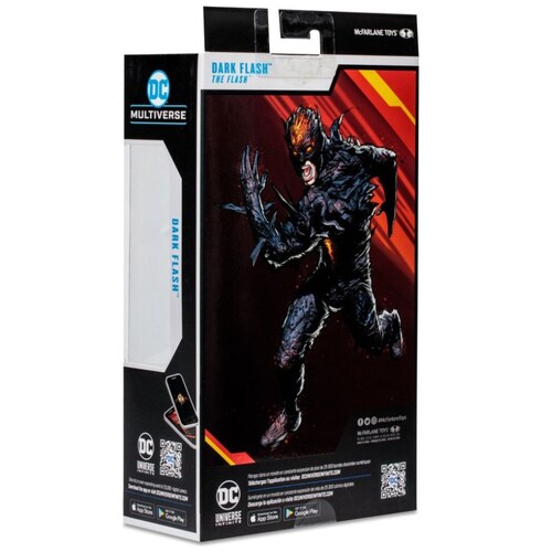 Mcfarlane Flash Negro Darck Figura de 17 Cm Película Flash